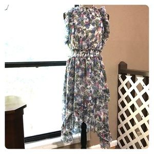 Walter Baker Floral Sleeveless Dress NWT S L New